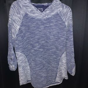 blue calvin klein hoodie